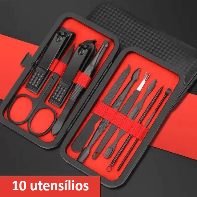 Kit de Cortadores de Unha Profissional